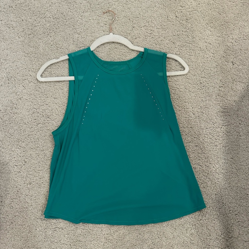 Lululemon Women's Sleeveless Teal Top